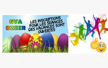 Vacances de Pâques et activités GVA Ozoir